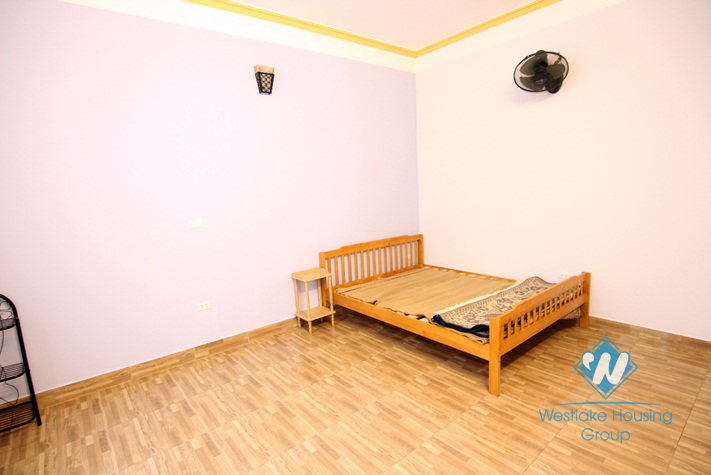 Open floor plan house in Ba Dinh for rent